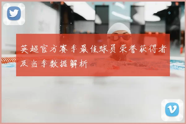 英超官方赛季最佳球员荣誉获得者及当季数据解析