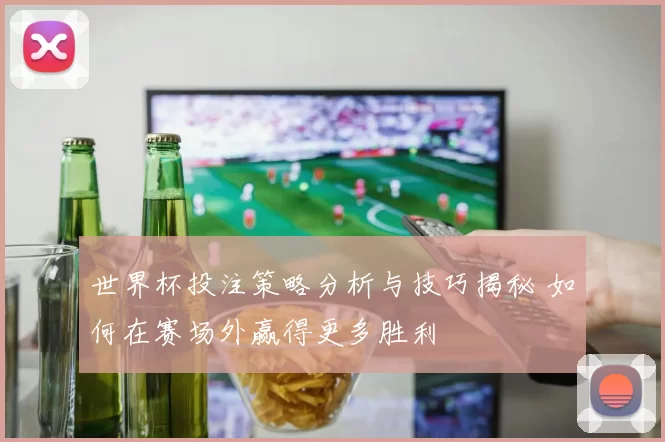 世界杯投注策略分析与技巧揭秘 如何在赛场外赢得更多胜利