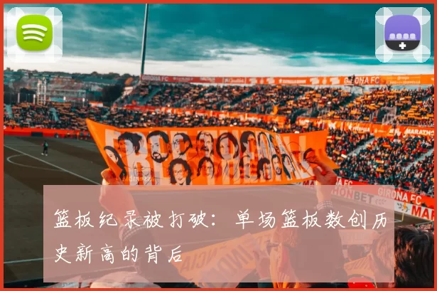 篮板纪录被打破：单场篮板数创历史新高的背后