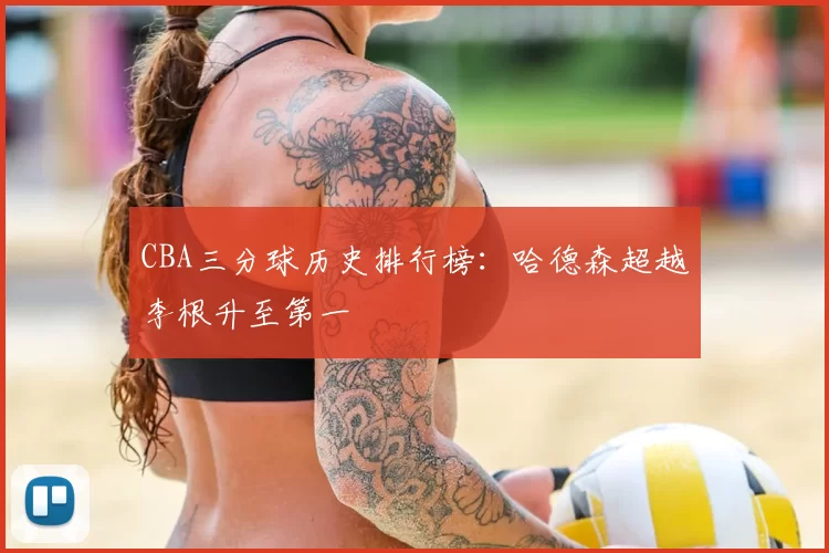CBA三分球历史排行榜：哈德森超越李根升至第一